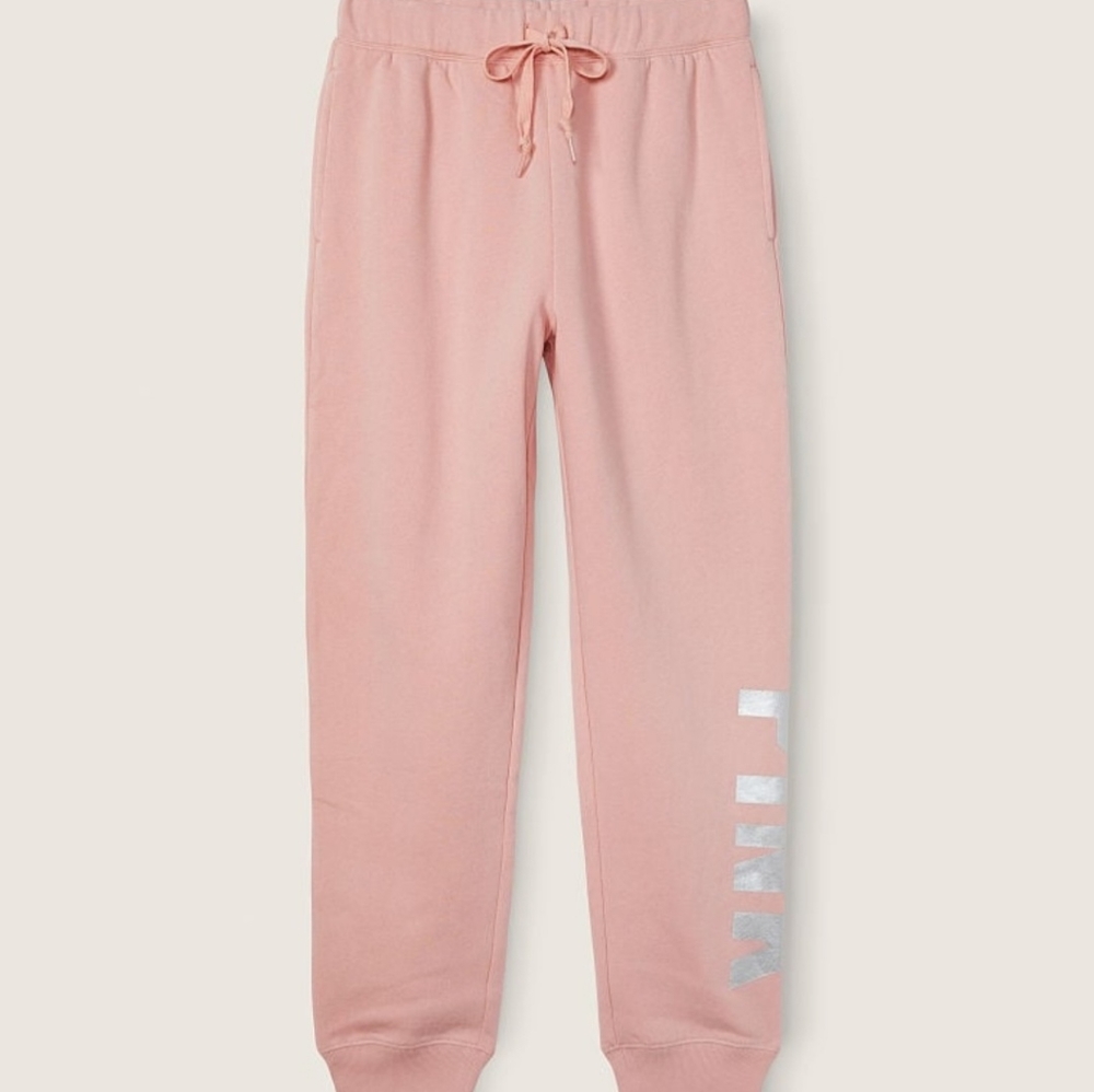 VS PINK Fleece Jogger size XL NWT